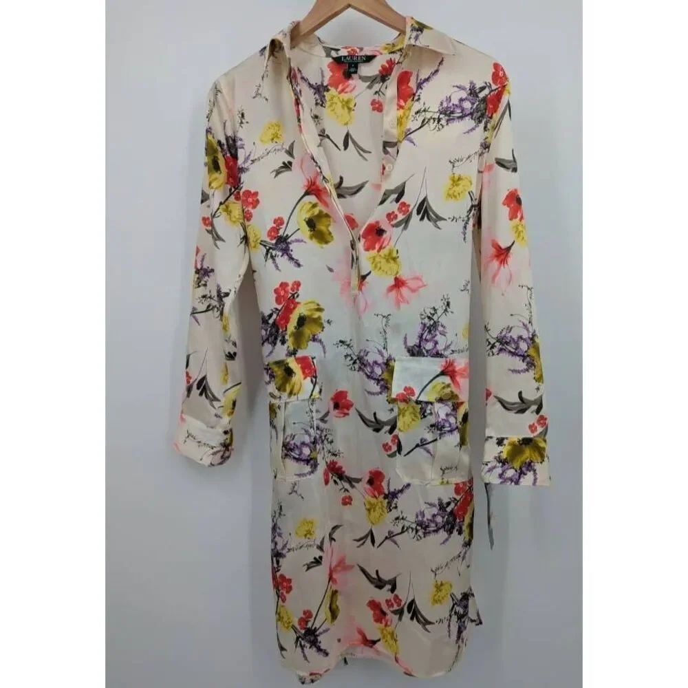 Ralph Lauren Floral Shirt Dress